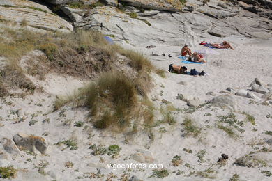 Playa Mixueiro - Islas C�es - Vigo. 