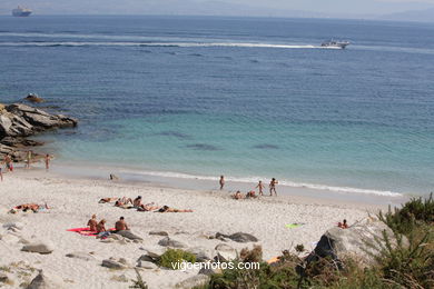 Playa Mixueiro - Islas C�es - Vigo. 