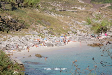 Beach of our lady
(Beaches of cies the islands )
. 