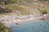 Beach of our lady. Beaches of cies the islands . 