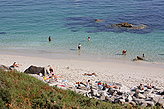 Beach of our lady. Beaches of cies the islands . 
