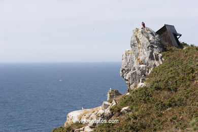 Observatorios de aves en las Islas Cíes (Vigo).