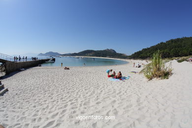 Beach of rodas
(Beaches of cies the islands )
. 