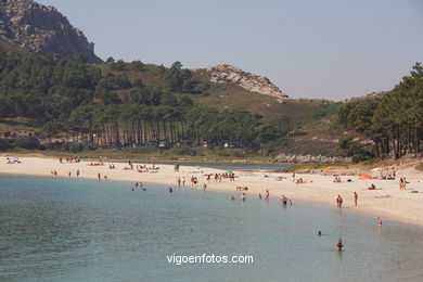 Beach of rodas
(Beaches of cies the islands )
. 
