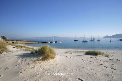 Playa de Rodas - Islas C�es - Vigo. 