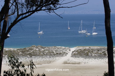 Playa de Rodas - Islas C�es - Vigo. 