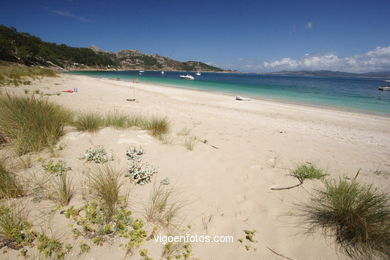 Beach of san marti�o
(Beaches of cies the islands )
. 