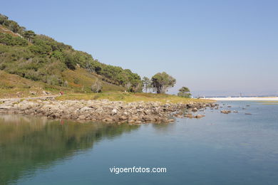 Vistas de las Islas C�es (Vigo). 