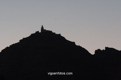 Vistas de las Islas C�es (Vigo). 