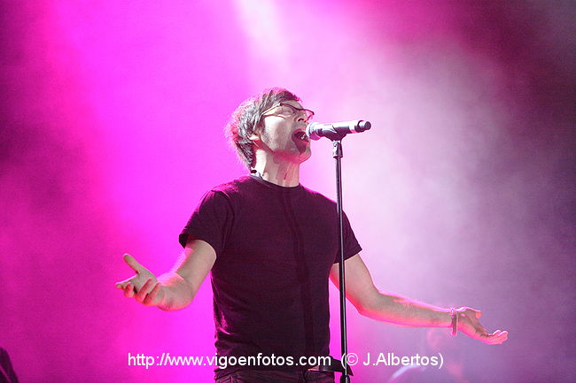 FOTOS DE JUAN RIVAS CONCIERTO ESTRELLA GALICIA EN VIGO 2006 VIGO