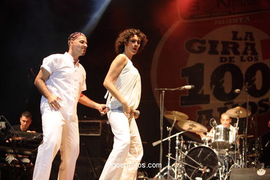Semem up - Alberto Comesa�a. Amistades peligrosas. Concert 100 years Estrella Galicia. Castrelos, Vigo (12/08/2006). 