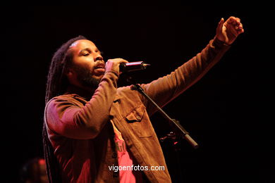 Ziggy Marley. Concierto en Vigo. (25/07/2006).