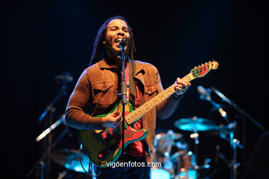 Ziggy Marley. Concierto en Vigo. (25/07/2006).