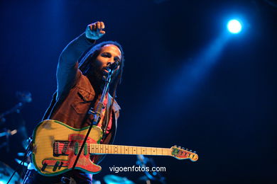 Ziggy Marley. Concierto en Vigo. (25/07/2006).