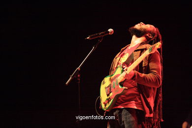 Ziggy Marley. Concierto en Vigo. (25/07/2006).