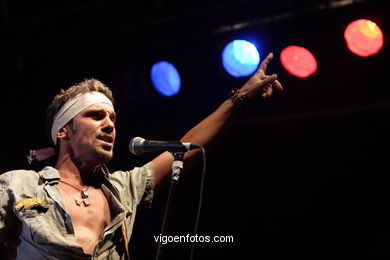 Manu Chao. Conciertos de verano 2007. 