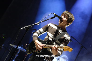 Artic Monkeys. Concierto en Vigo. (19/07/2007).