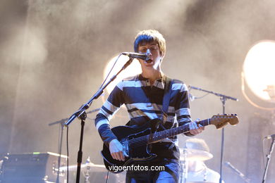 Artic Monkeys. Concierto en Vigo. (19/07/2007).