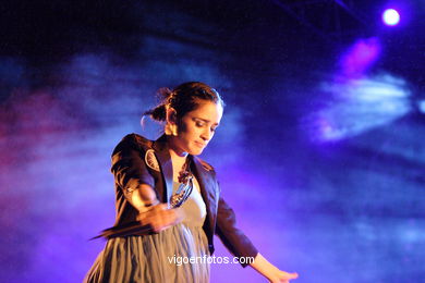 Julieta Venegas. Conciertos de verano 2007. 