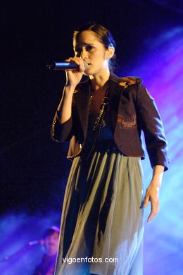 Julieta Venegas. Conciertos de verano 2007. 
