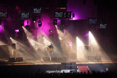 Amaral. Concierto en Vigo. Auditorio de Castrelos.
