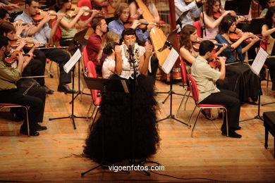 María Joâo & Mario Laginha con la orquesta clásica de Espìnho (15/06/2006) - Centro Cultural Caixanova - Festival de Jazz Imaxinasons 2006 - Vigo.