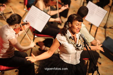 María Joâo & Mario Laginha con la orquesta clásica de Espìnho (15/06/2006) - Centro Cultural Caixanova - Festival de Jazz Imaxinasons 2006 - Vigo.