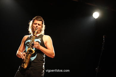 Llibert Fortuny Electric Quintet (17/06/2006) - Auditorio Municipal - Festival de Jazz Imaxinasons 2006 - Vigo. 