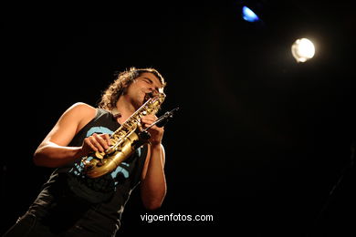 Llibert Fortuny Electric Quintet (17/06/2006) - Auditorio Municipal - Festival de Jazz Imaxinasons 2006 - Vigo. 