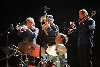 Orchestre National of Jazz of France -  Praza do Rei (28/06/2007) - Festival of Jazz Imaxinasons 2007 - Vigo (Spain). 