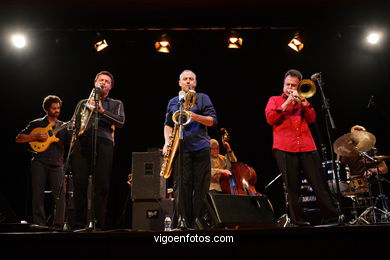 Henri Texier Strada Sextet - Auditorium Municipal (28/06/2007) - Festival of Jazz Imaxinasons 2007 - Vigo (Spain).
