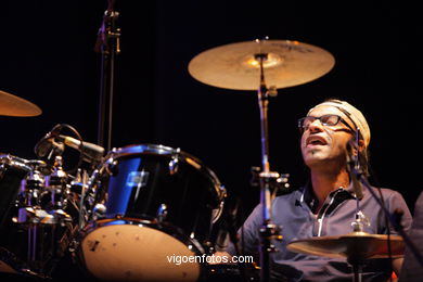 Jan Garbarek Group Featuring Manu Katche(21/06/2007) - Centro Cultural Caixanova - Festival de Jazz Imaxinasons 2007 - Vigo. 