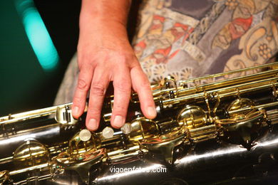 John Surman Quartet - Auditorio Martín Códax (24/06/2007) - Festival de Jazz Imaxinasons 2007 - Vigo.