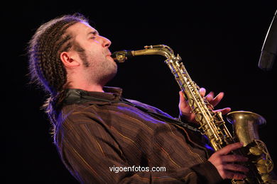 Xacobe Mart�nez Antelo Quinteto -  Auditorio Mart�n C�dax (24/06/2007) - Festival de Jazz Imaxinasons 2007 - Vigo. 