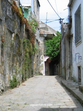 Barrios Altos del Casco Viejo de Vigo. 