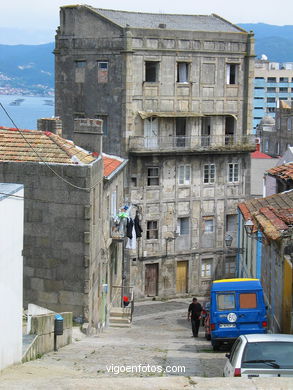 Barrios Altos del Casco Viejo de Vigo.