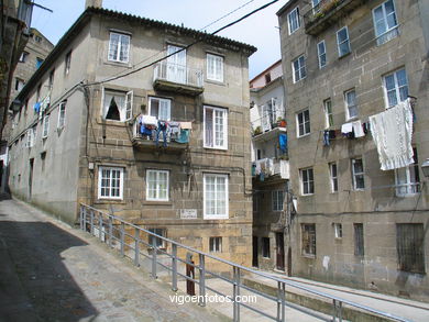 Barrios altos
(El casco viejo de Vigo)
. 