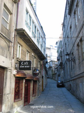 Zona Laxe - Carral. El casco viejo de Vigo. 