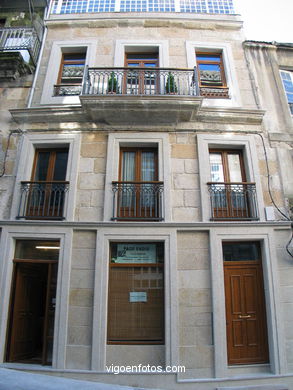 Zona Laxe - Carral. El casco viejo de Vigo. 