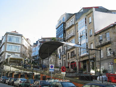 Zona Laxe - Carral. El casco viejo de Vigo. 