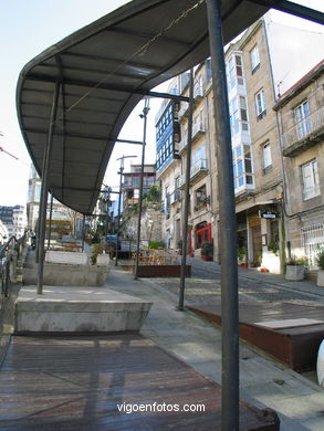 Zona Laxe - Carral. El casco viejo de Vigo. 