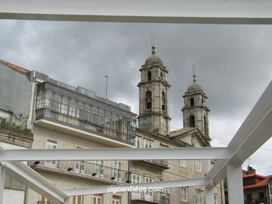 Entorno de la Iglesia de Santa Mar�a. 