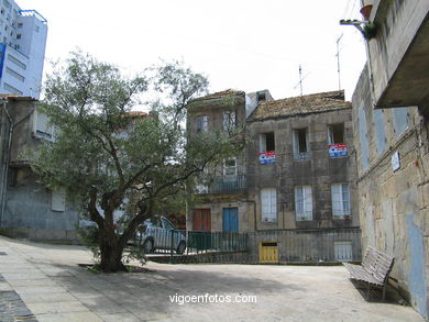 Zona Chao y Perigos del Casco Viejo de Vigo.