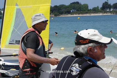 II raid Rias Baixas catamaran. 
