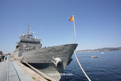 Barco de guerra Atalaia. Desafío Atlántico de Grandes Veleros 2009.