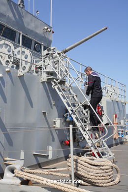 Barco de guerra Atalaia. Desafío Atlántico de Grandes Veleros 2009.