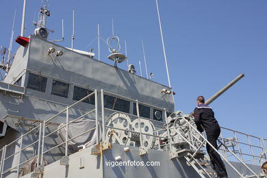 Barco de guerra Atalaia. Desafío Atlántico de Grandes Veleros 2009.