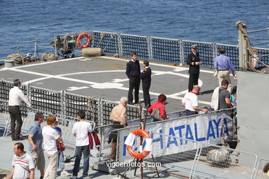 Barco de guerra Atalaia. Desafío Atlántico de Grandes Veleros 2009.