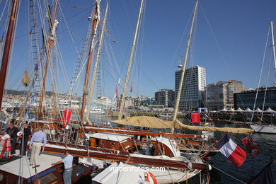 Barcos en el Puerto - Village. Desaf�o Atl�ntico de Grandes Veleros 2009. 
