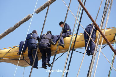 Velero Ruso Kruzenshtern. Desaf�o Atl�ntico de Grandes Veleros 2009. 